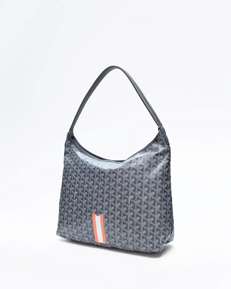 Alternate view angle of Stripes Bohème Hobo Bag