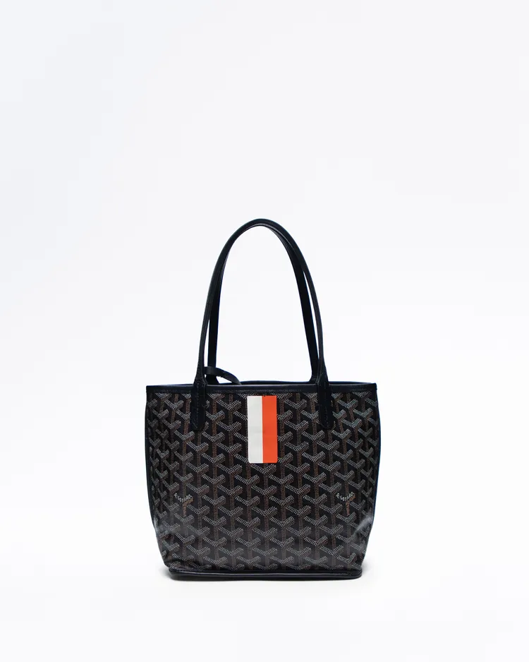 Stripes Anjou Reversible Mini Tote Bag