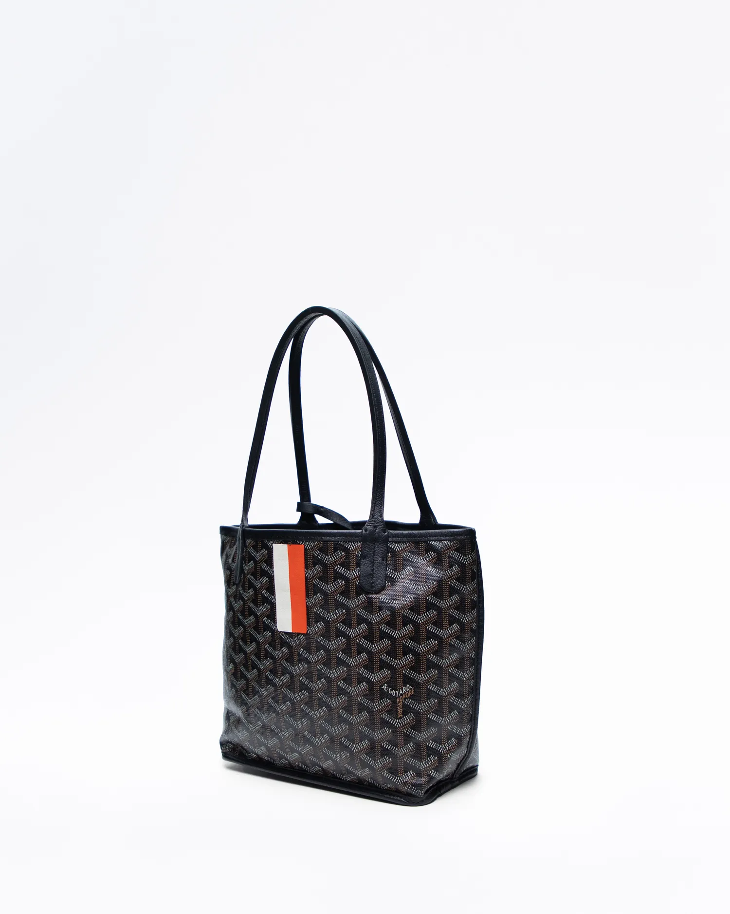Stripes Anjou Reversible Mini Tote Bag