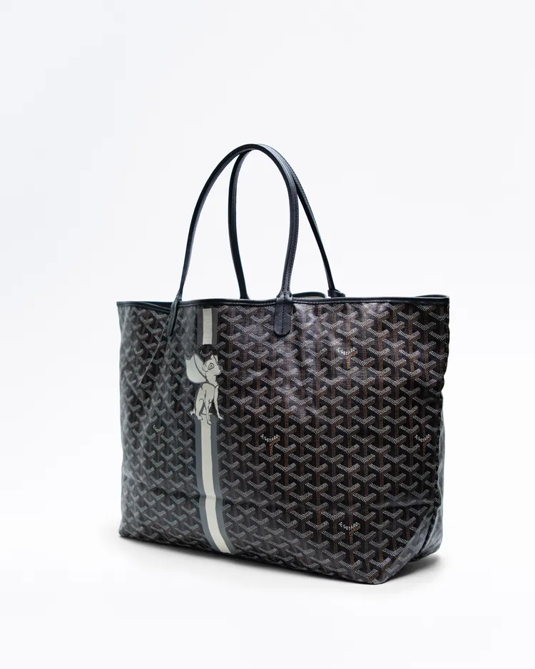 Alternate view angle of Printed Saint Louis GM Bag