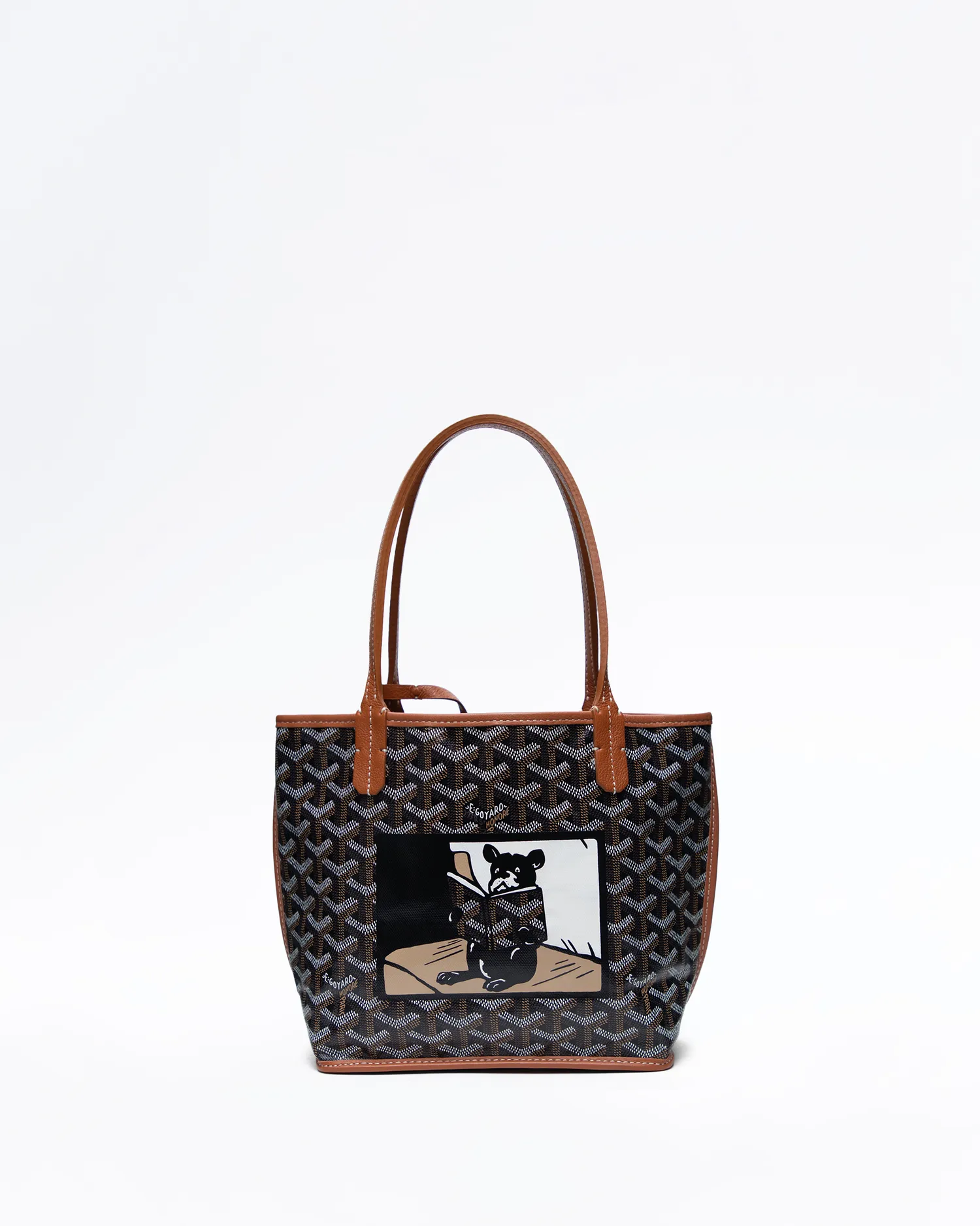 Hulot Dans Le Train Anjou Reversible Mini Tote Bag