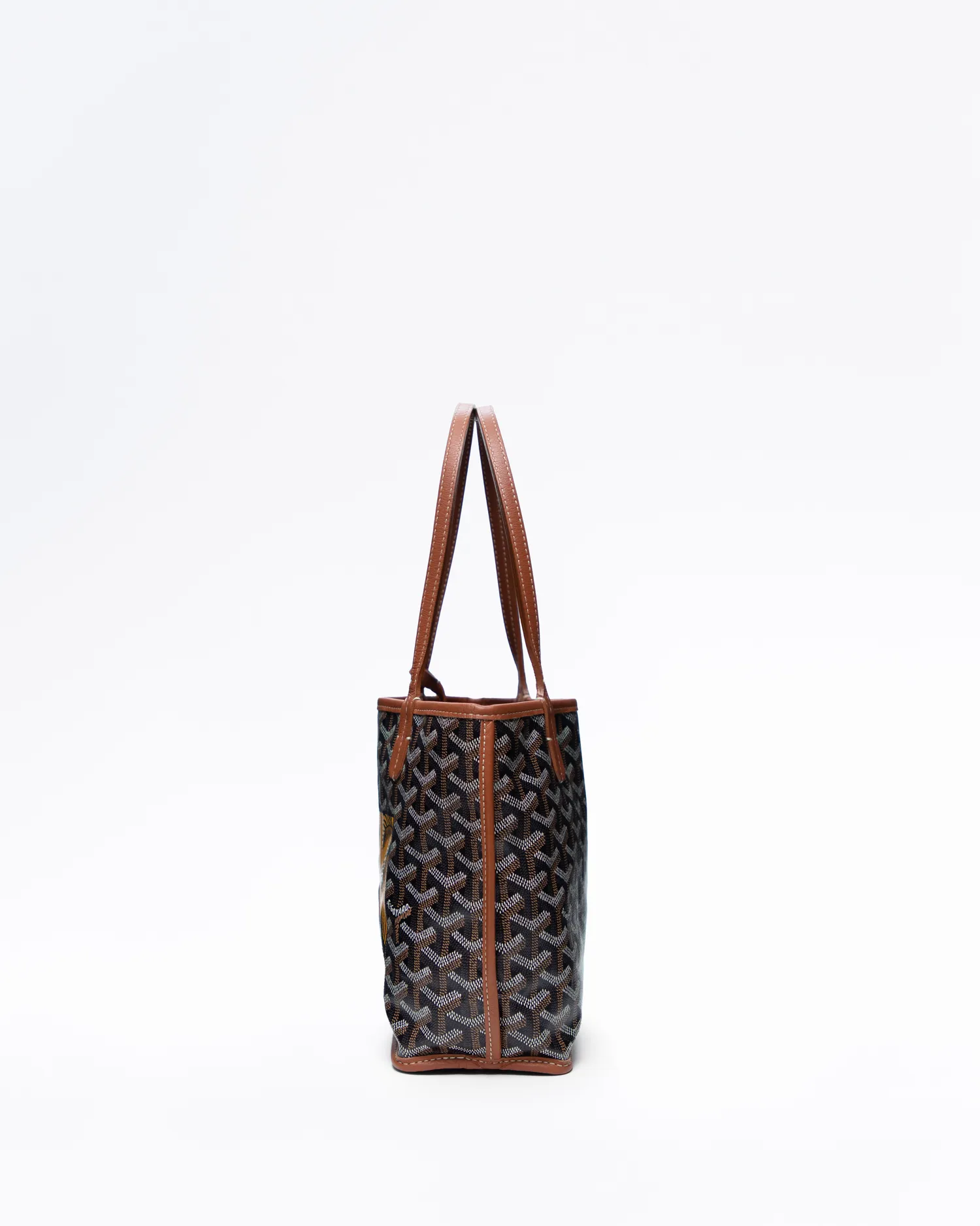 Printed Anjou Reversible Mini Tote Bag
