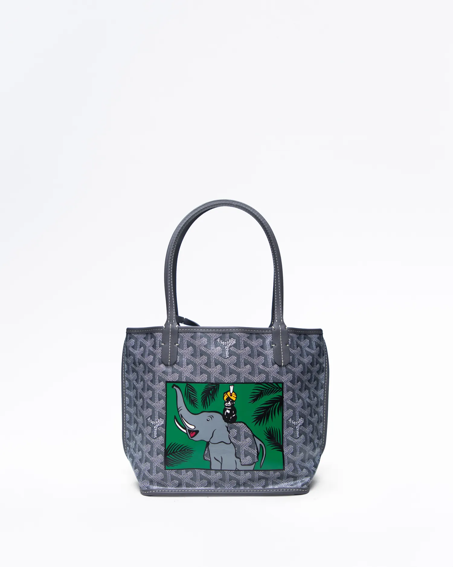 Printed Anjou Reversible Mini Tote Bag