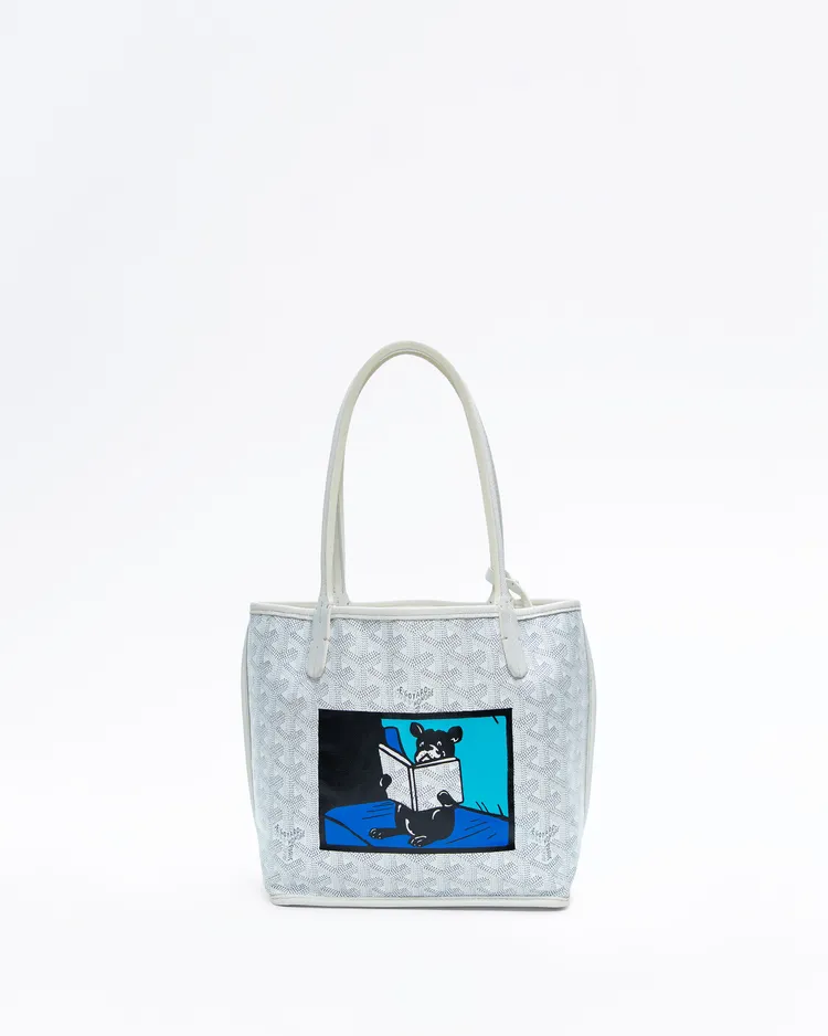 Hulot Dans Le Train Anjou Reversible Mini Tote Bag
