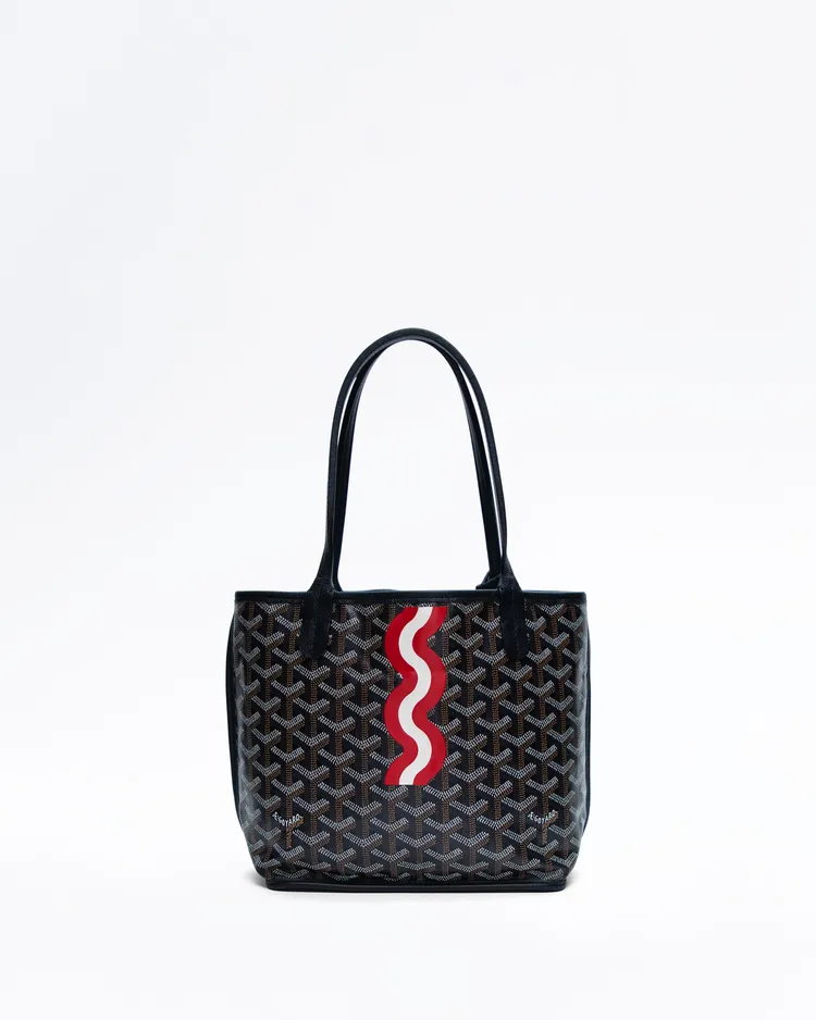 Printed Anjou Reversible Mini Tote Bag