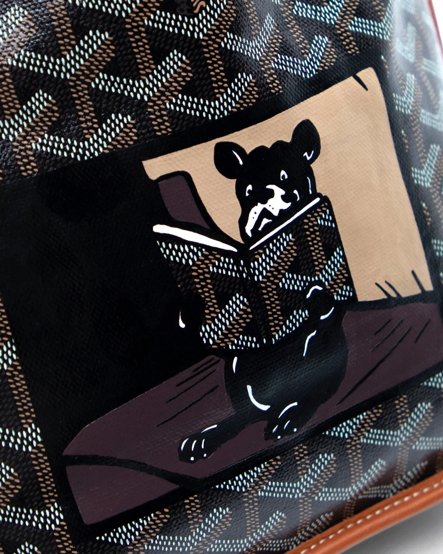 Hulot Dans Le Train Anjou Reversible Mini Tote Bag