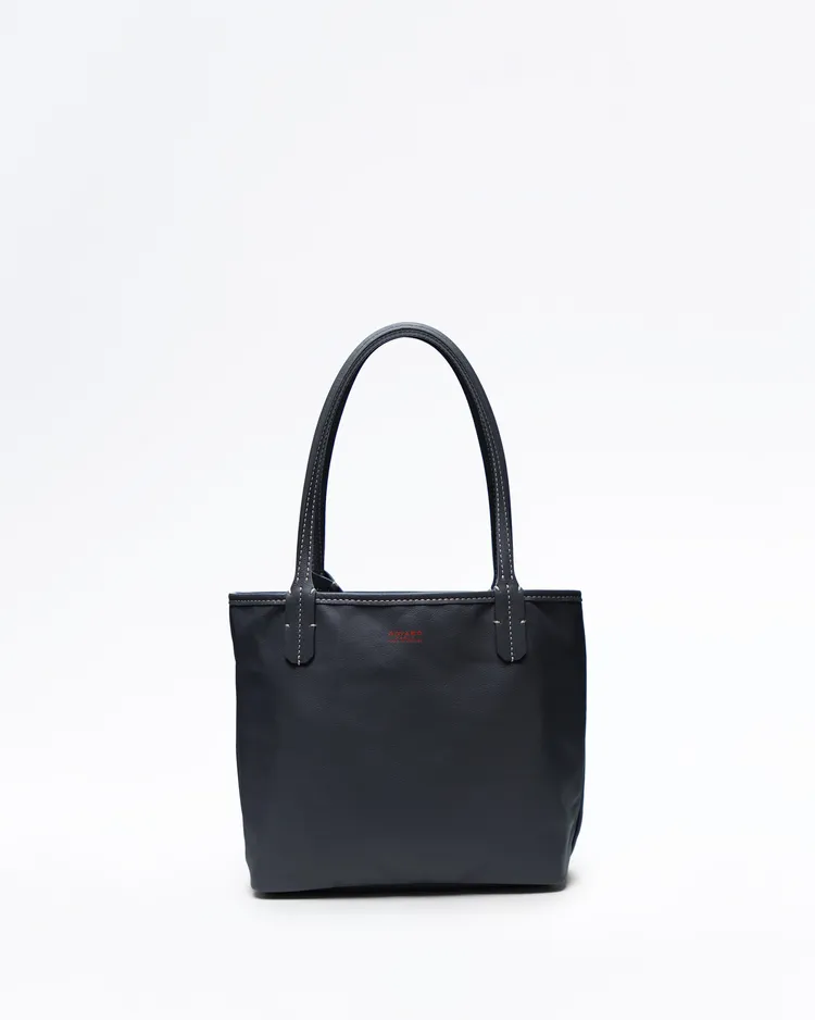 Alternate view angle of Hulot Dans Le Train Anjou Reversible Mini Tote Bag