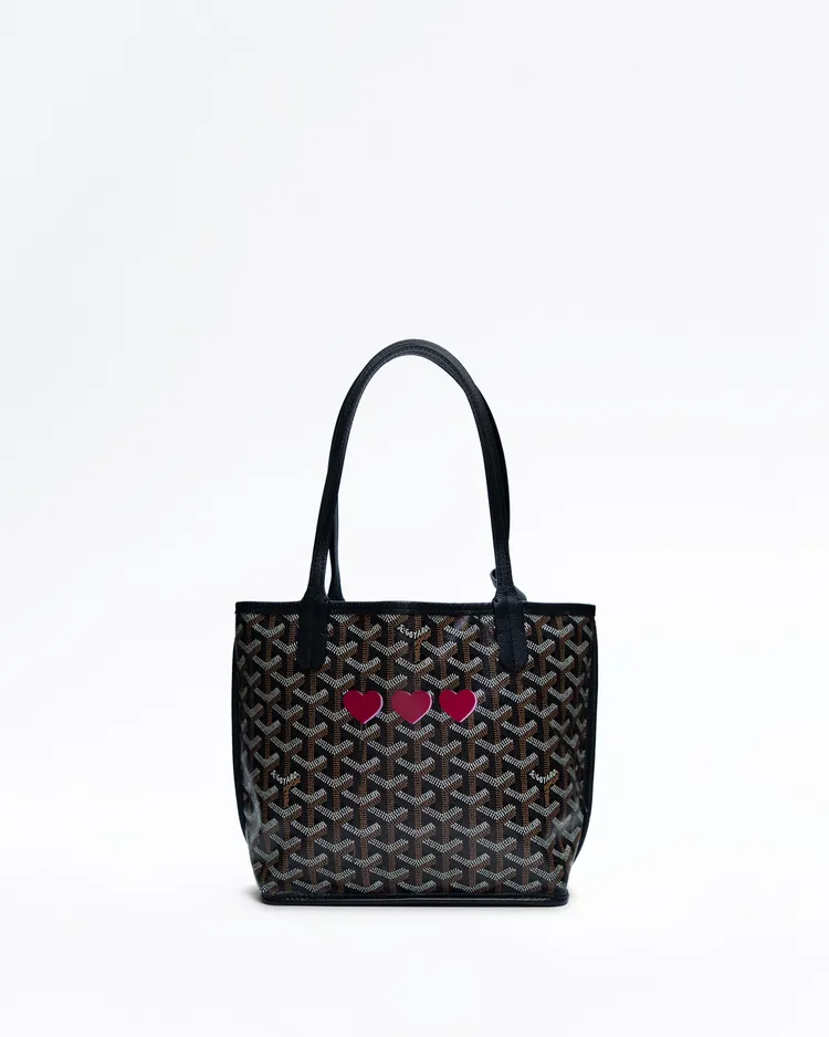 Printed Anjou Reversible Mini Tote Bag