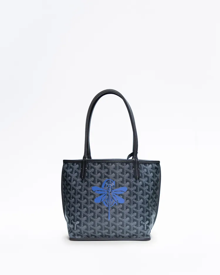 Printed Anjou Reversible Mini Tote Bag
