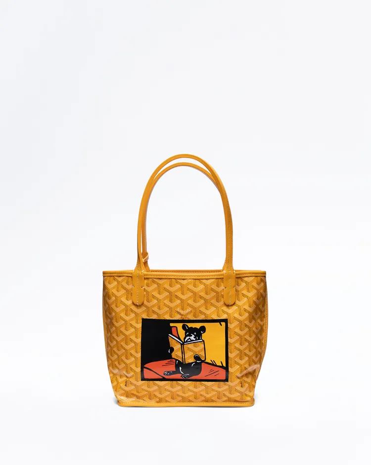 Hulot Dans Le Train Anjou Reversible Mini Tote Bag