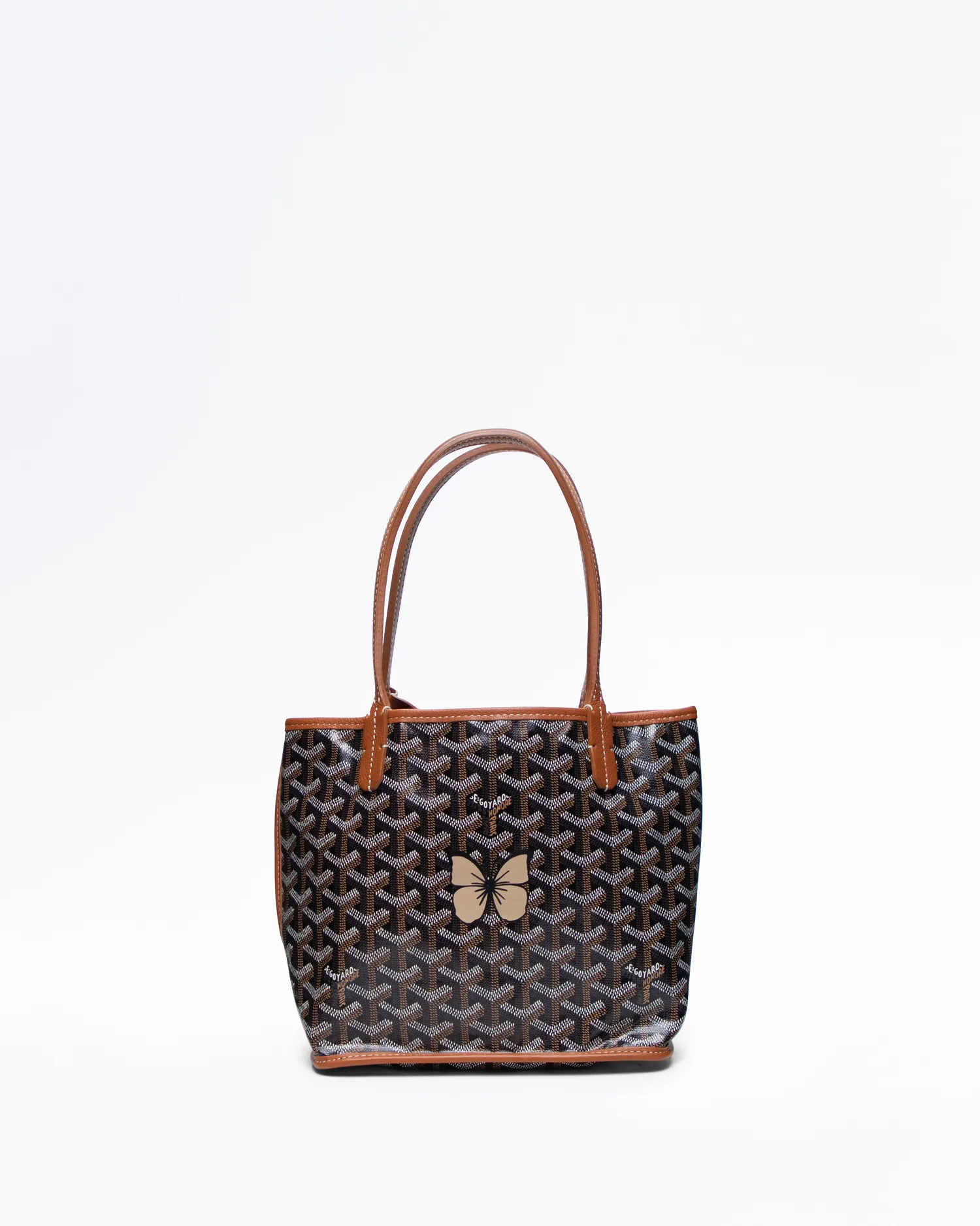 Printed Anjou Reversible Mini Tote Bag