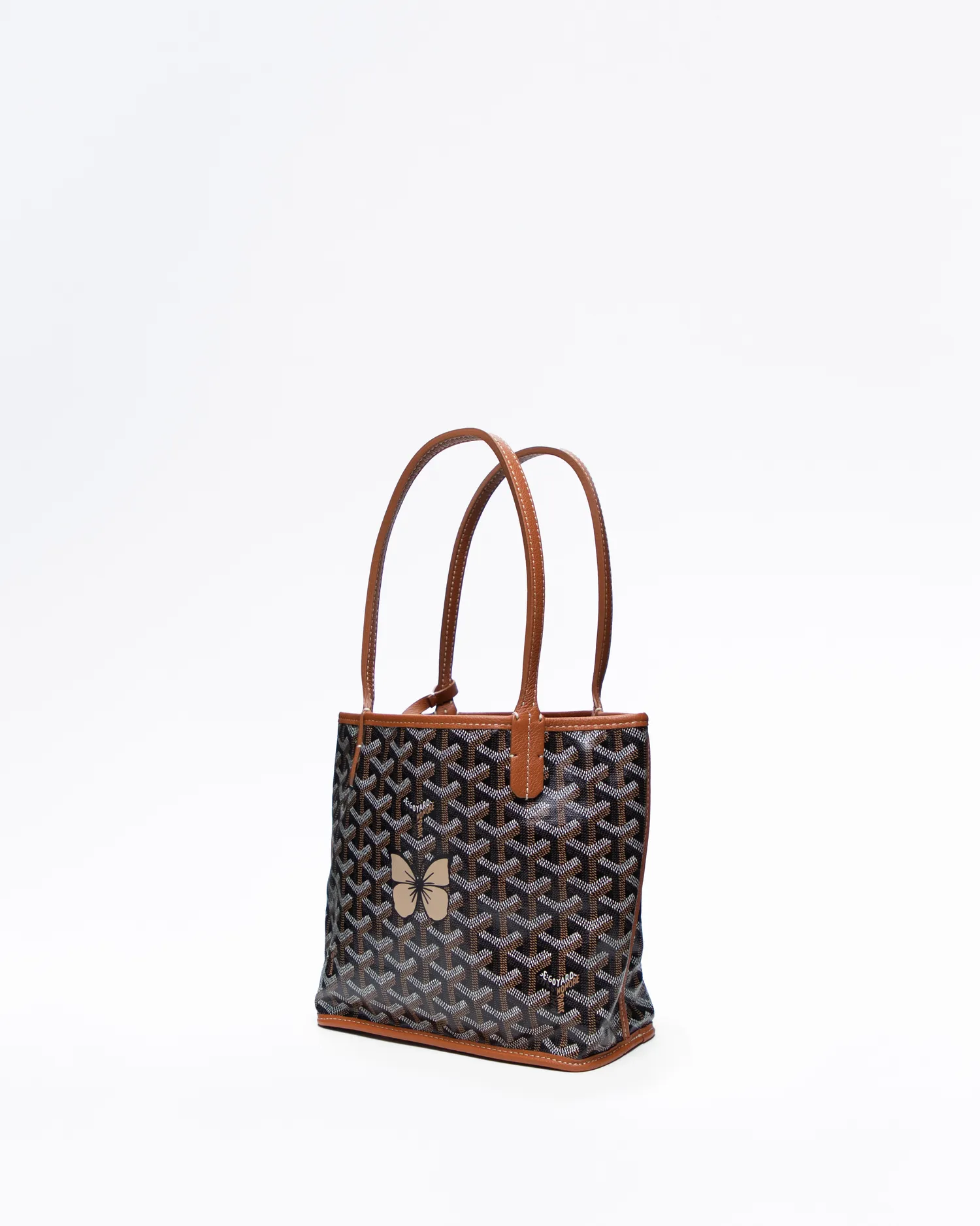 Printed Anjou Reversible Mini Tote Bag
