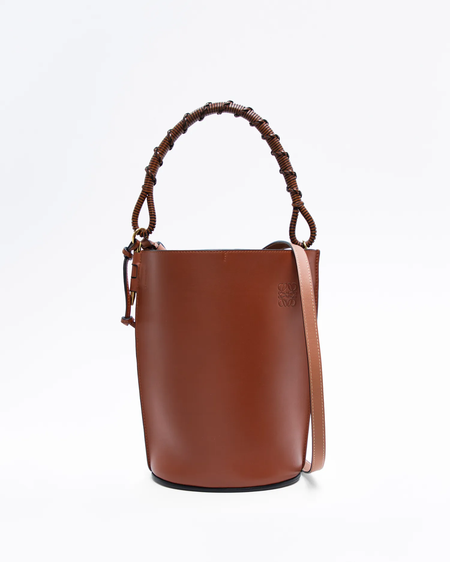 Gate Top Handle Bucket Bag