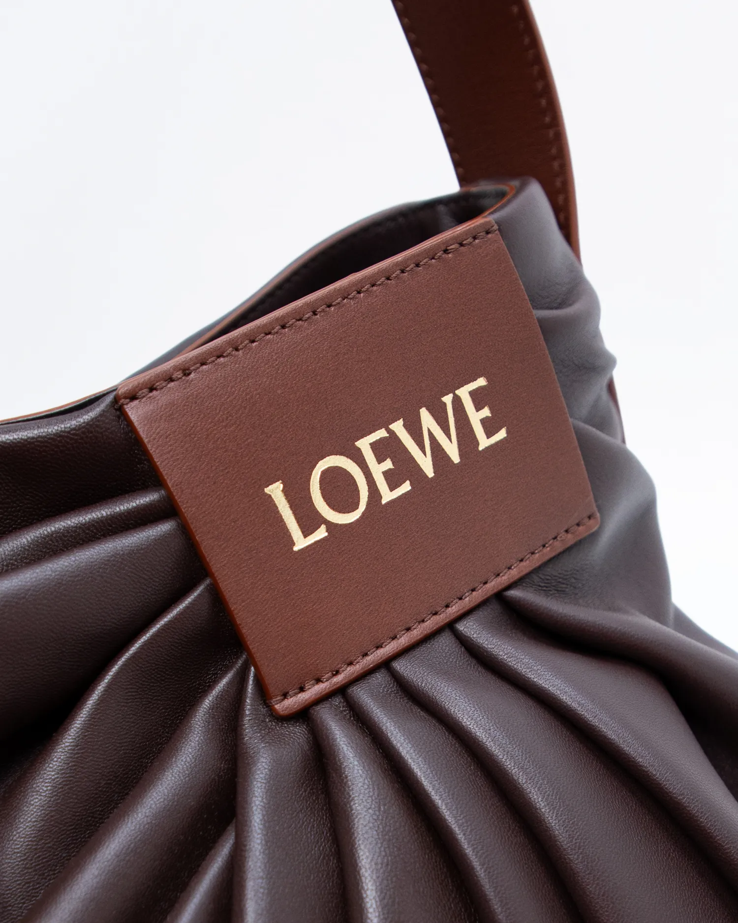 Pleated Tote Bag