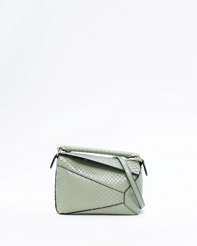 Python Mini Puzzle Edge Bag