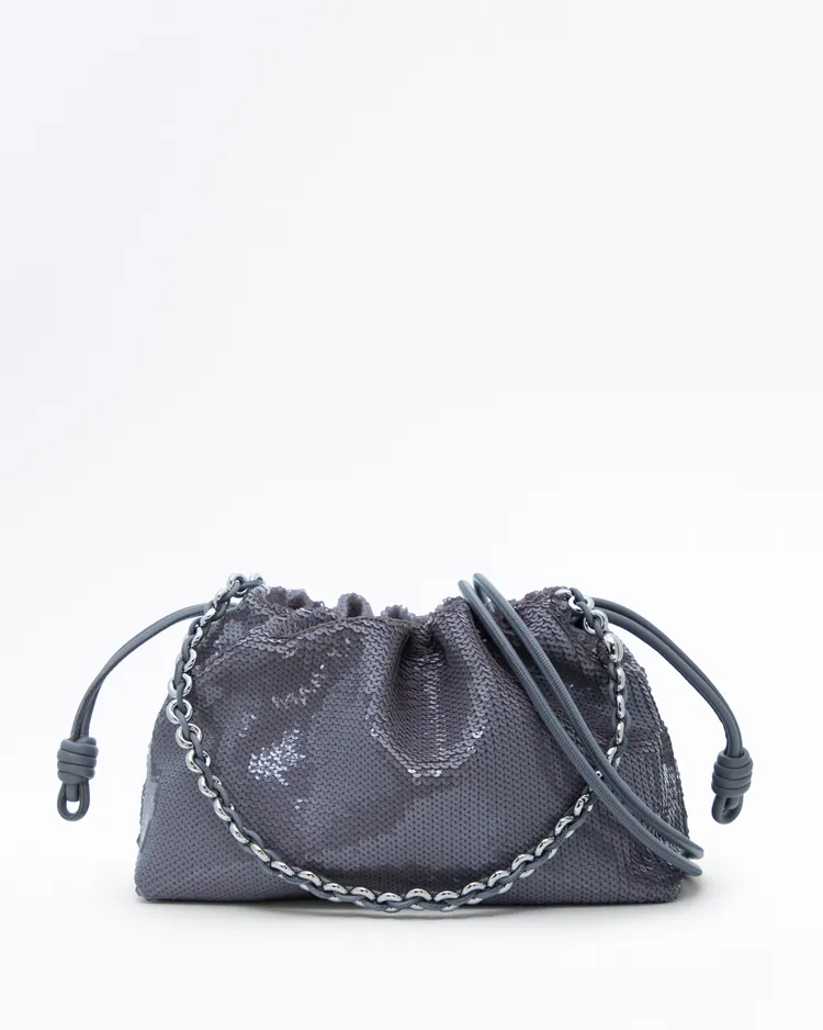 Sequin Flamenco Medium Chain Purse
