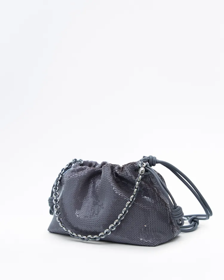 Alternate view angle of Sequin Flamenco Medium Chain Purse