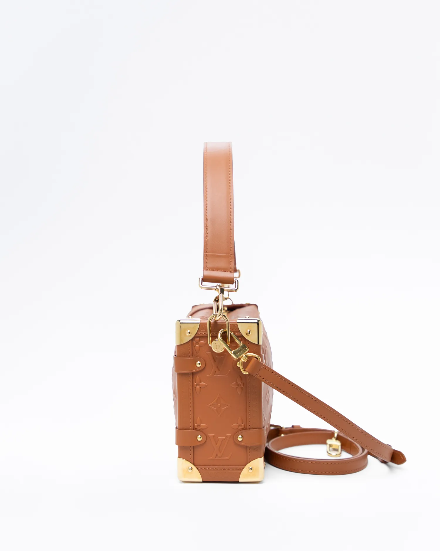 Monogram Debossed Side Trunk MM