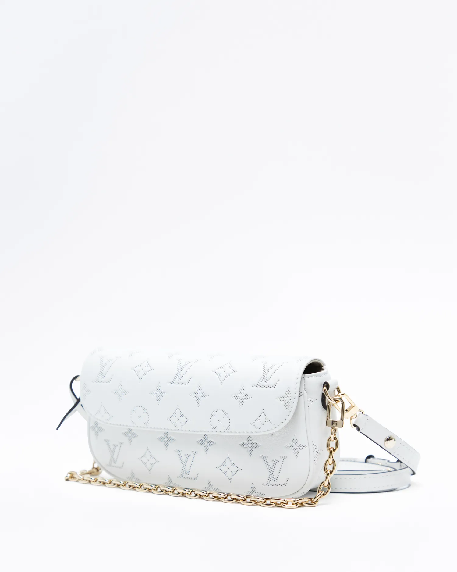 Perforated Monogram Ivy Wallet on a Chain