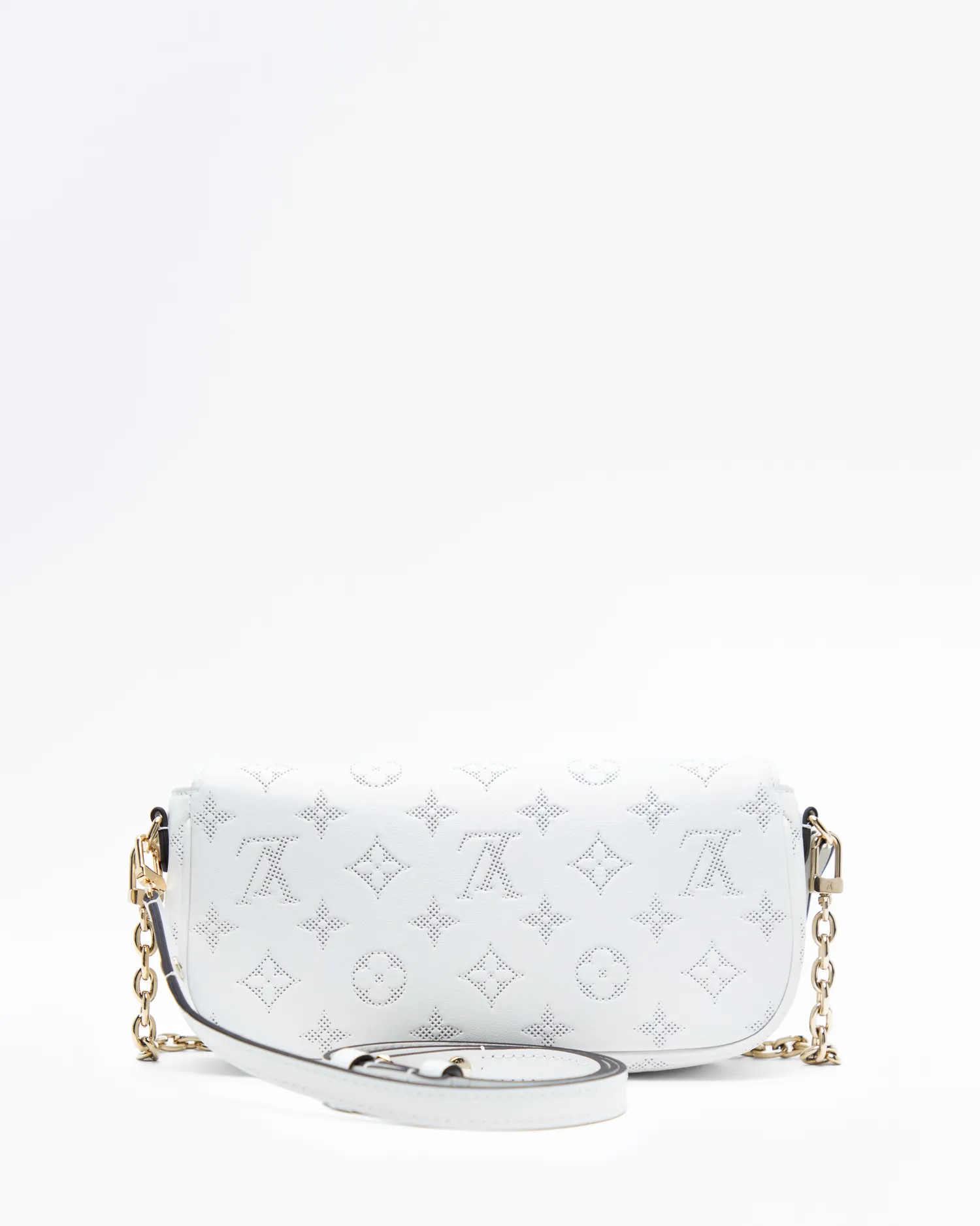 Perforated Monogram Ivy Wallet on a Chain