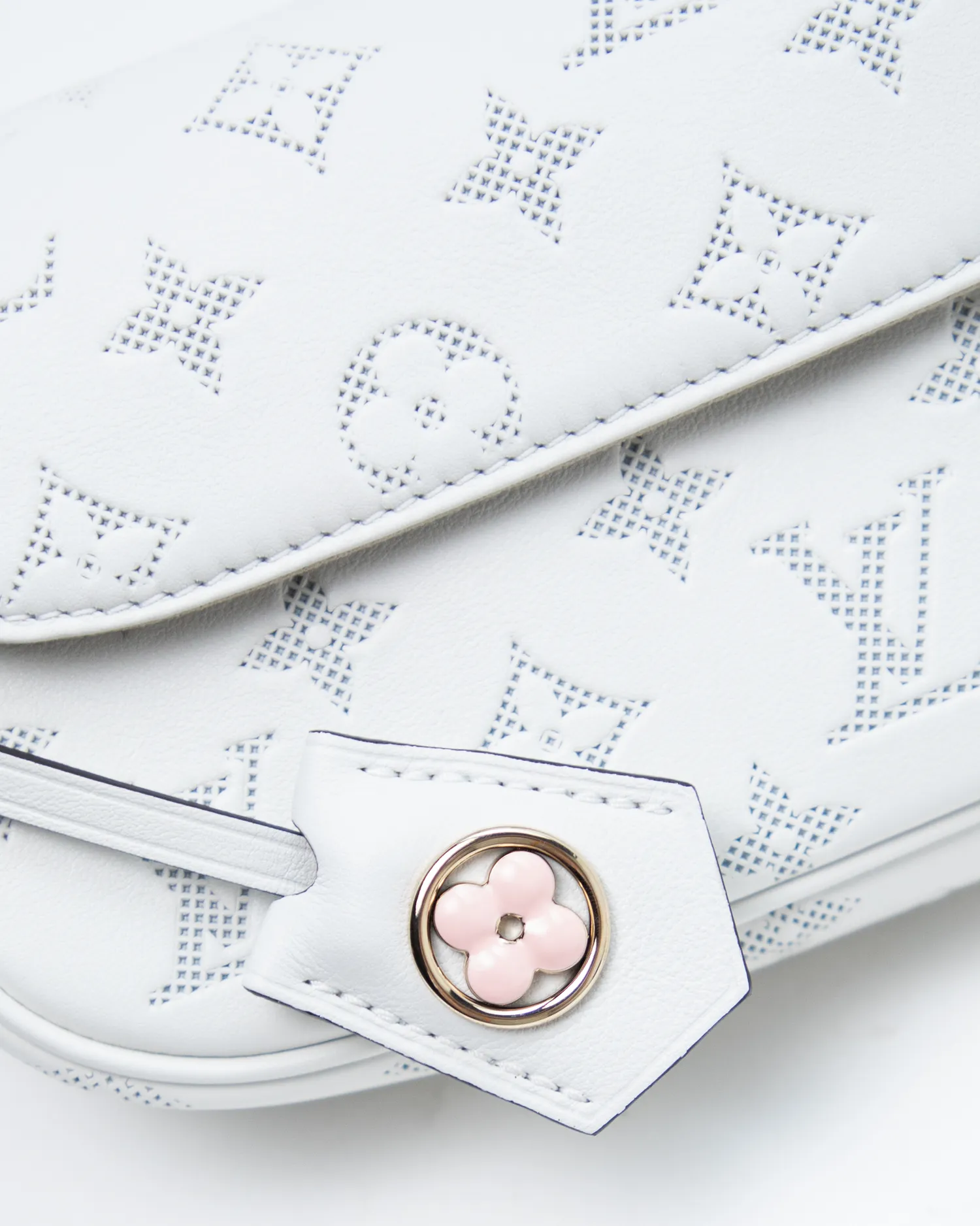 Perforated Monogram Ivy Wallet on a Chain