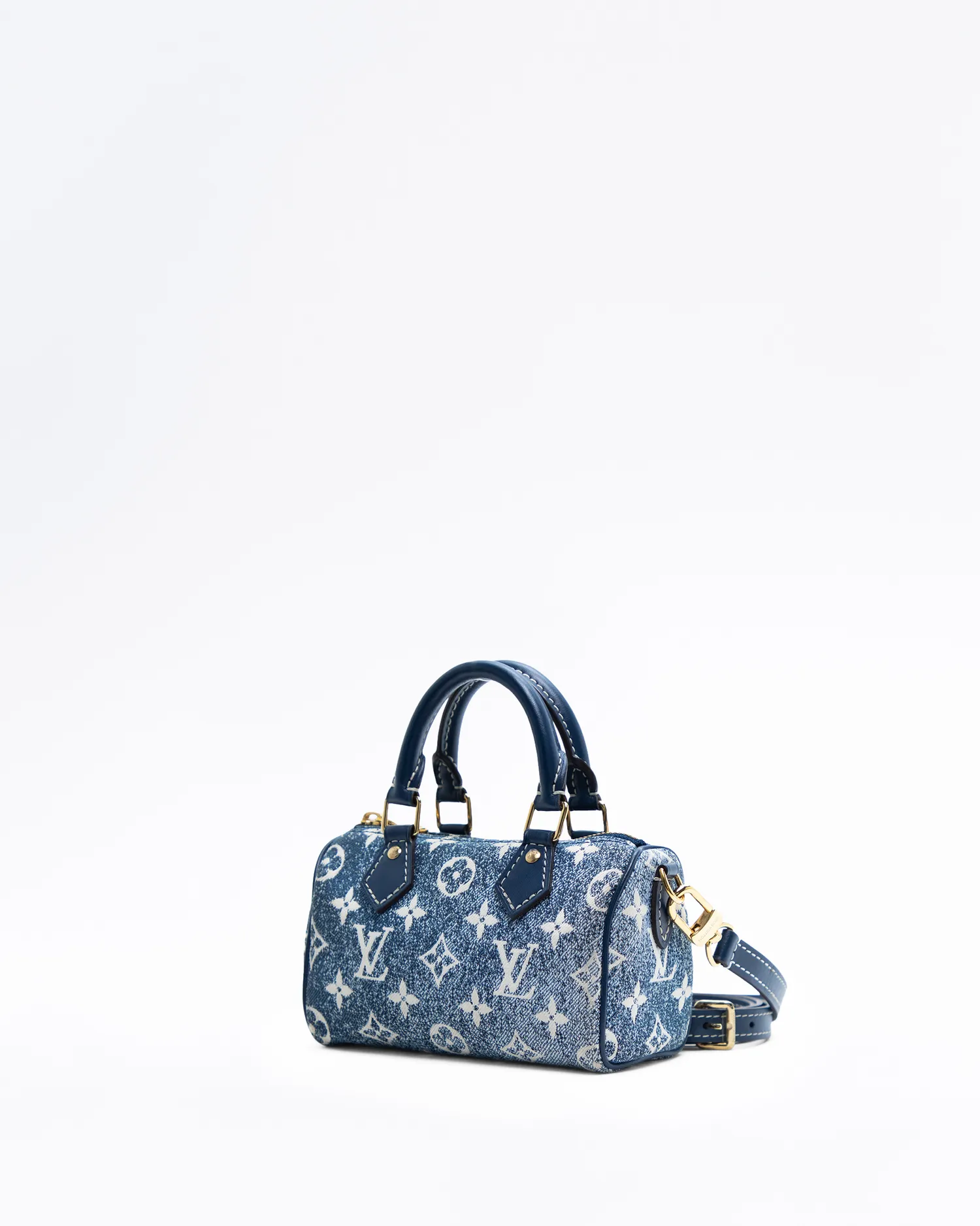 Monogram Denim Nano Speedy