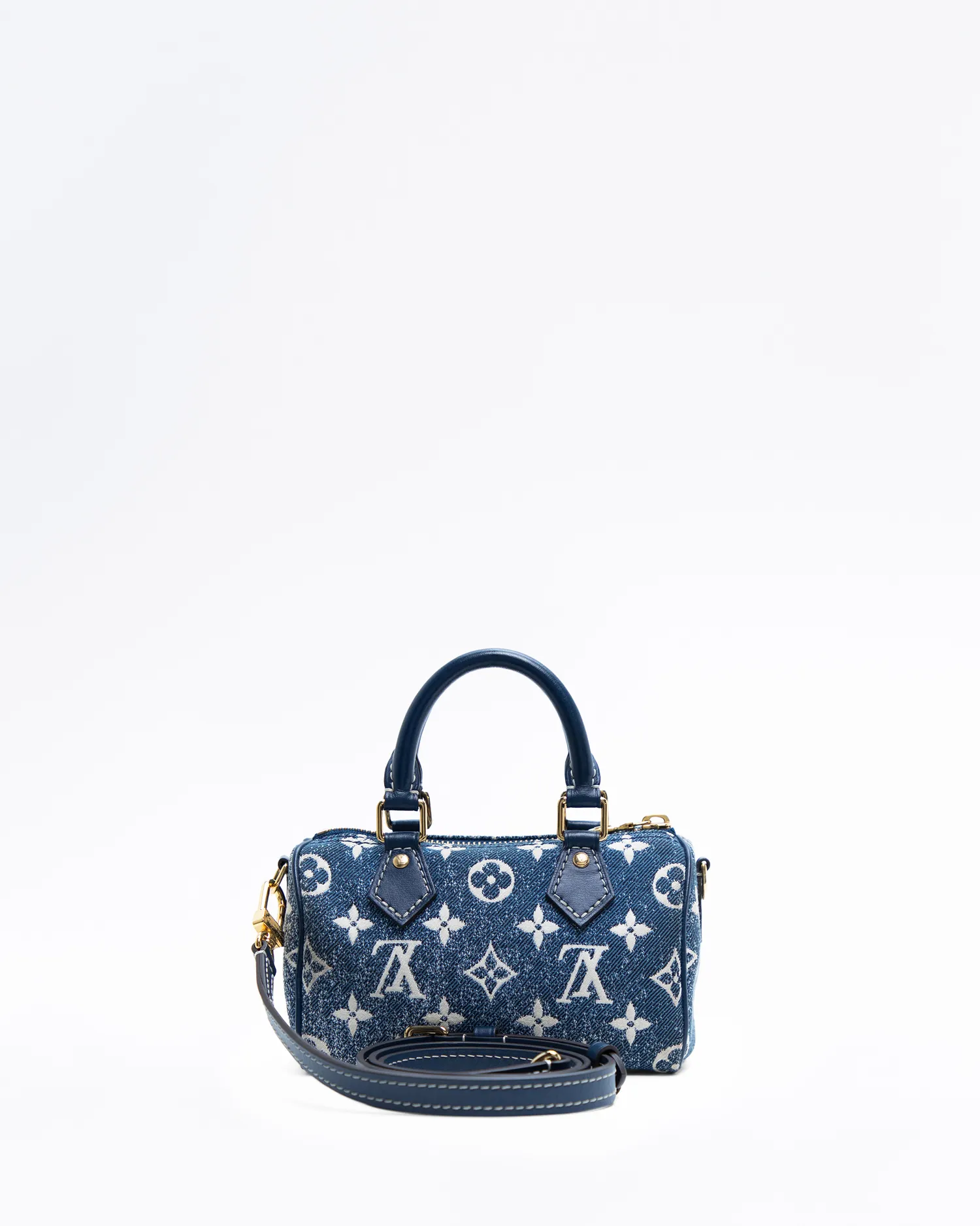 Monogram Denim Nano Speedy