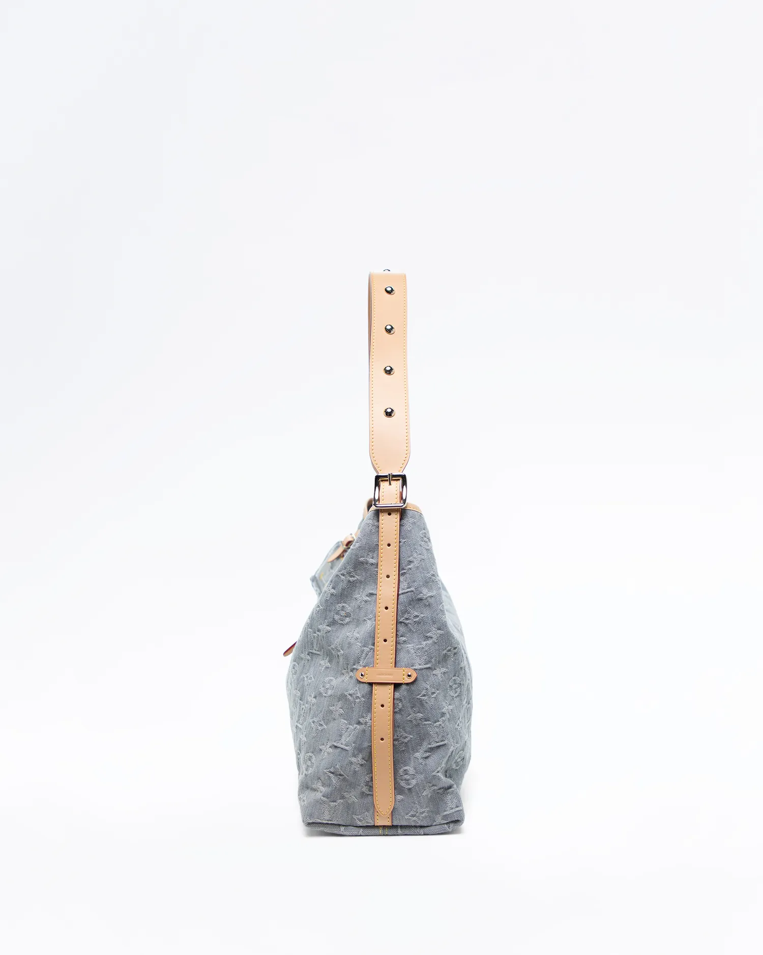 Denim Monogram CarryAll MM