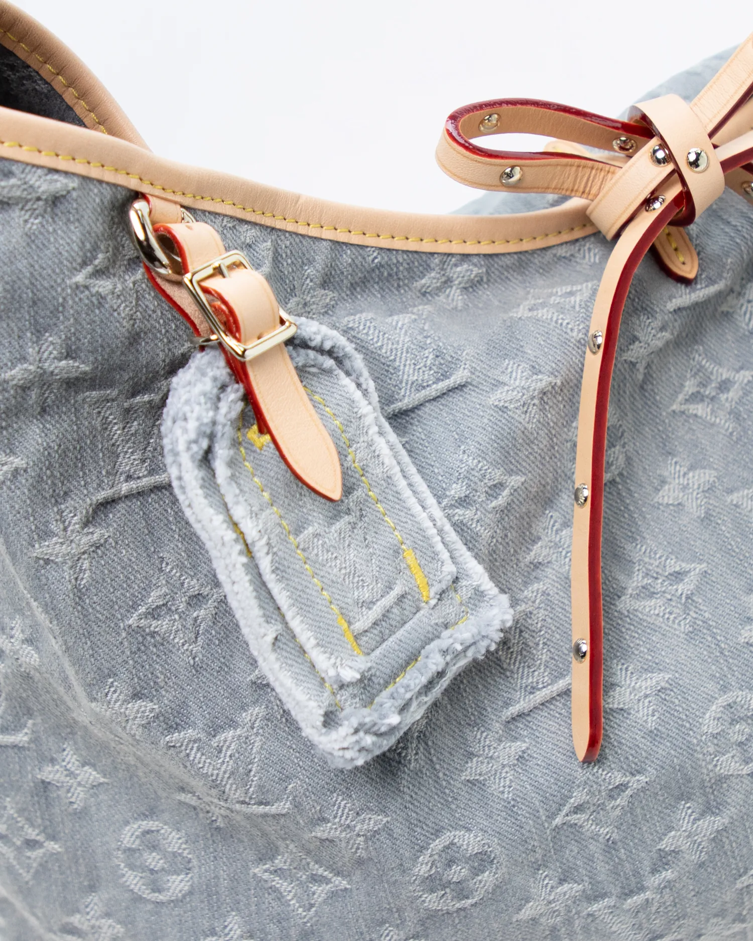 Denim Monogram CarryAll MM