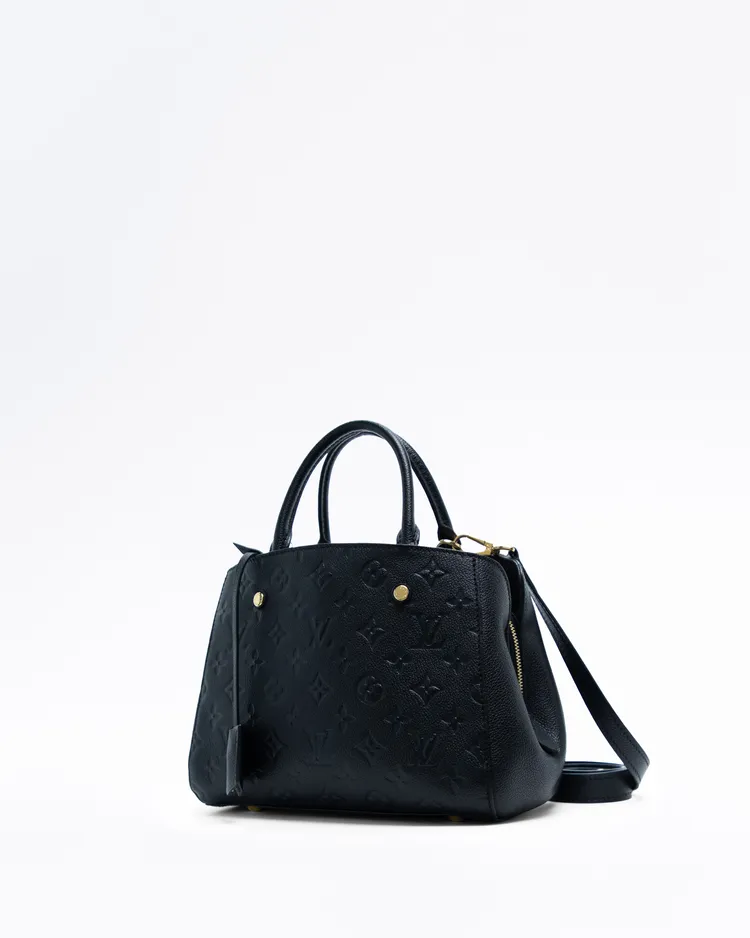 Alternate view angle of Monogram Empreinte Montaigne BB