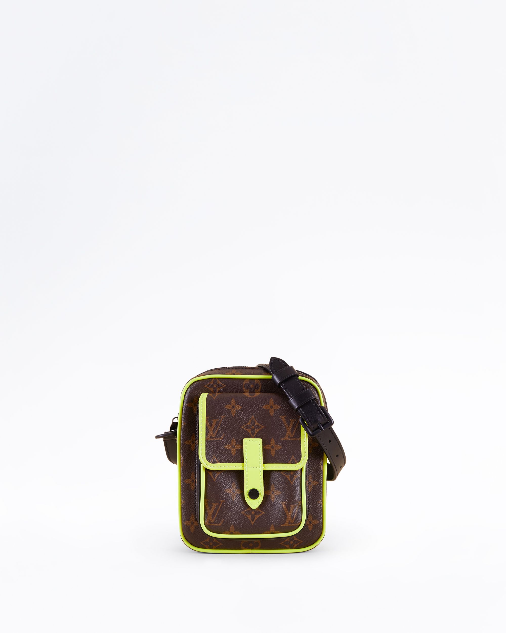 Louis Vuitton Monogram Macassar Christopher Wearable Wallet | Vivrelle