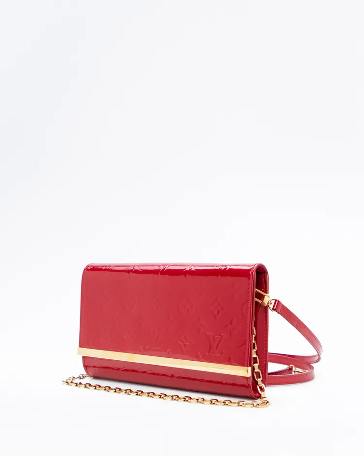 Alternate view angle of Monogram Vernis Ana Bag