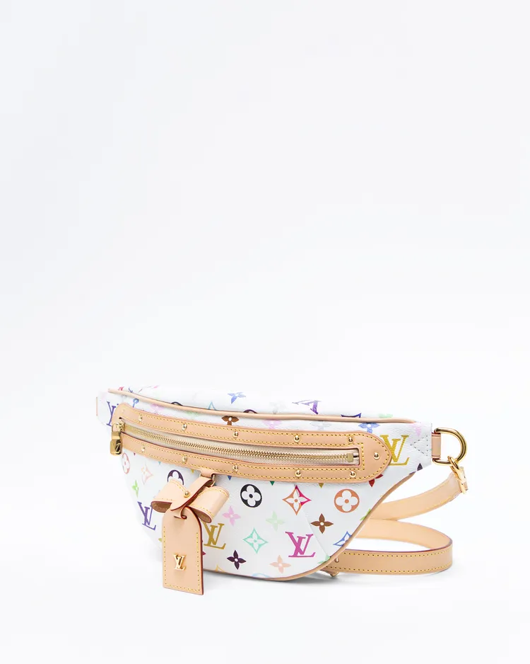 Alternate view angle of X Takashi Murakami Monogram High Rise Bumbag