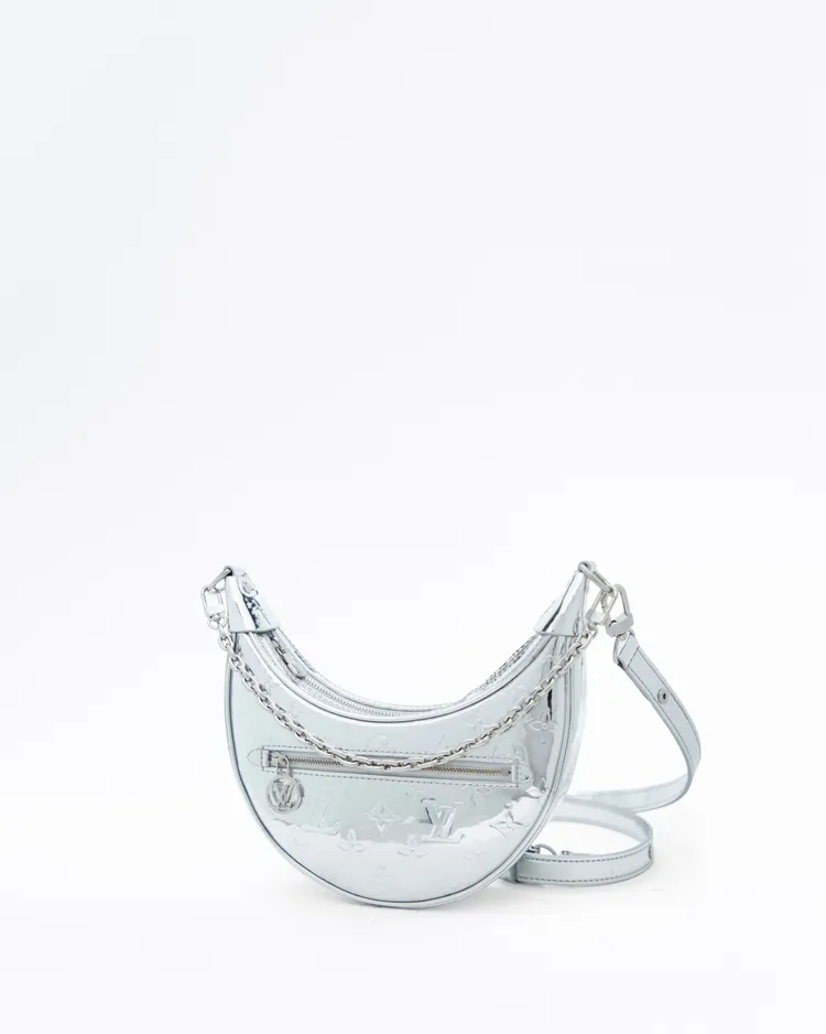 Alternate view angle of Monogram Miroir Loop Bag