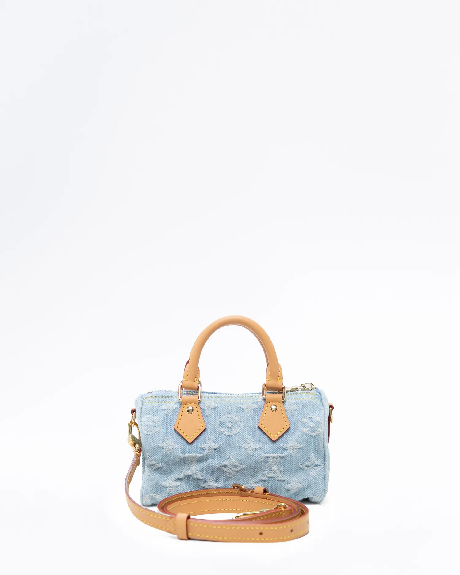 Monogram Denim Nano Speedy