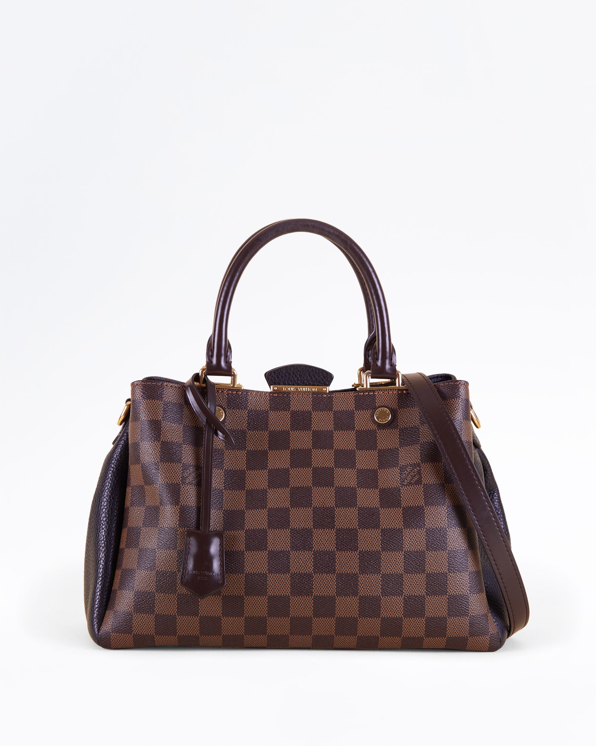 LOUIS VUITTON ハンドバッグ ブラウン Louis Vuitton Damier Ebene Brittany Bag | Vivrelle