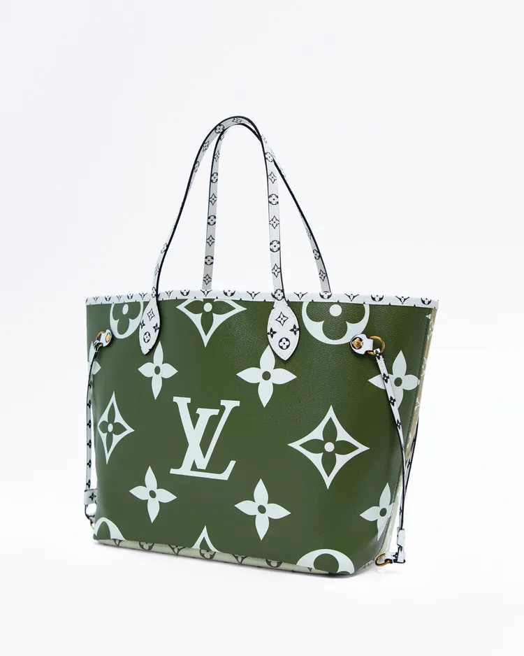 Alternate view angle of Limited Edition Giant Neverfull MM