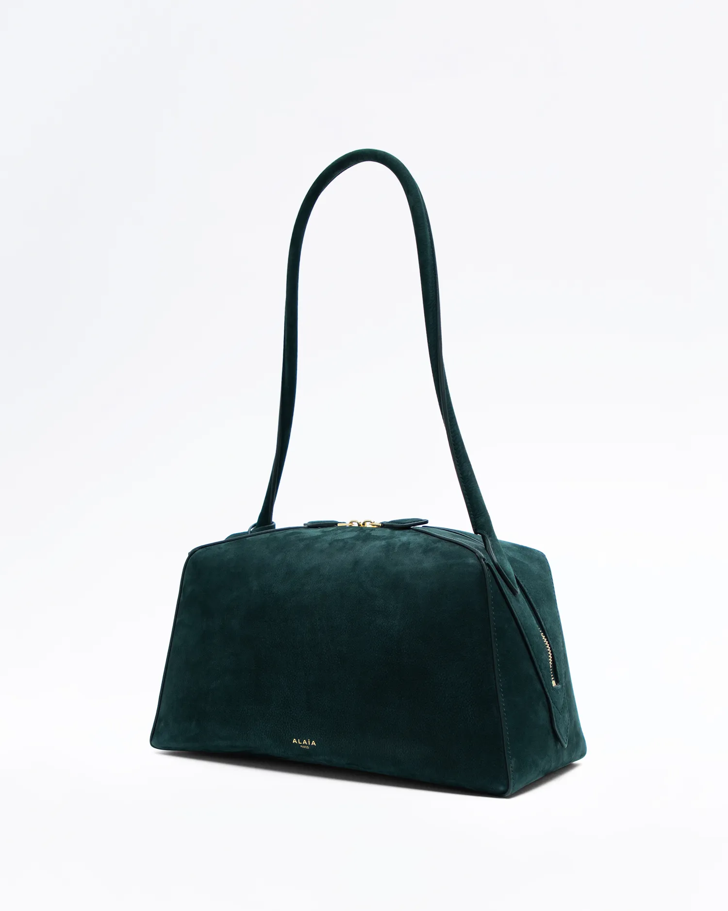 Nubuck Le Bouledogue Shoulder Bag