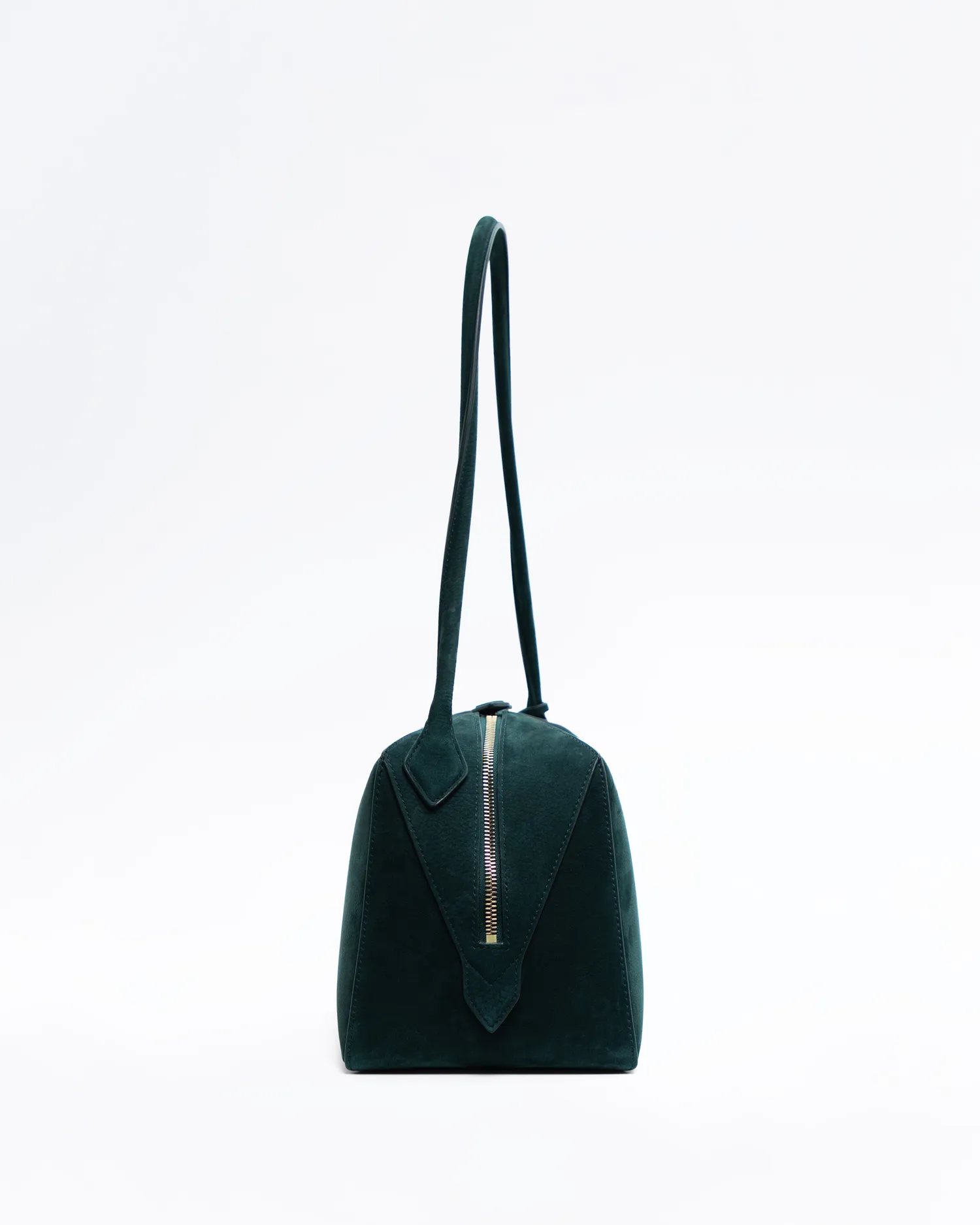 Nubuck Le Bouledogue Shoulder Bag