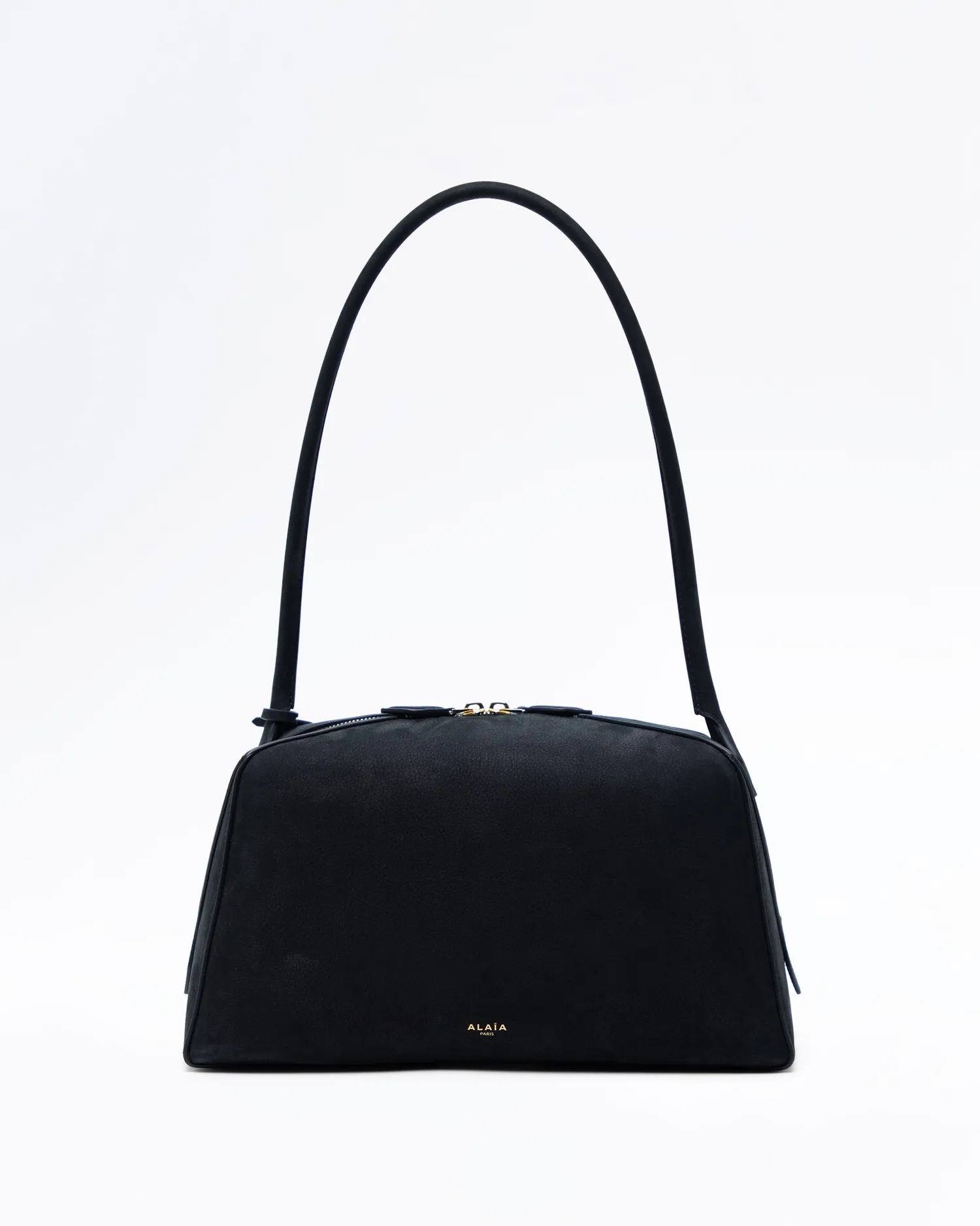 Nubuck Le Bouledogue Shoulder Bag