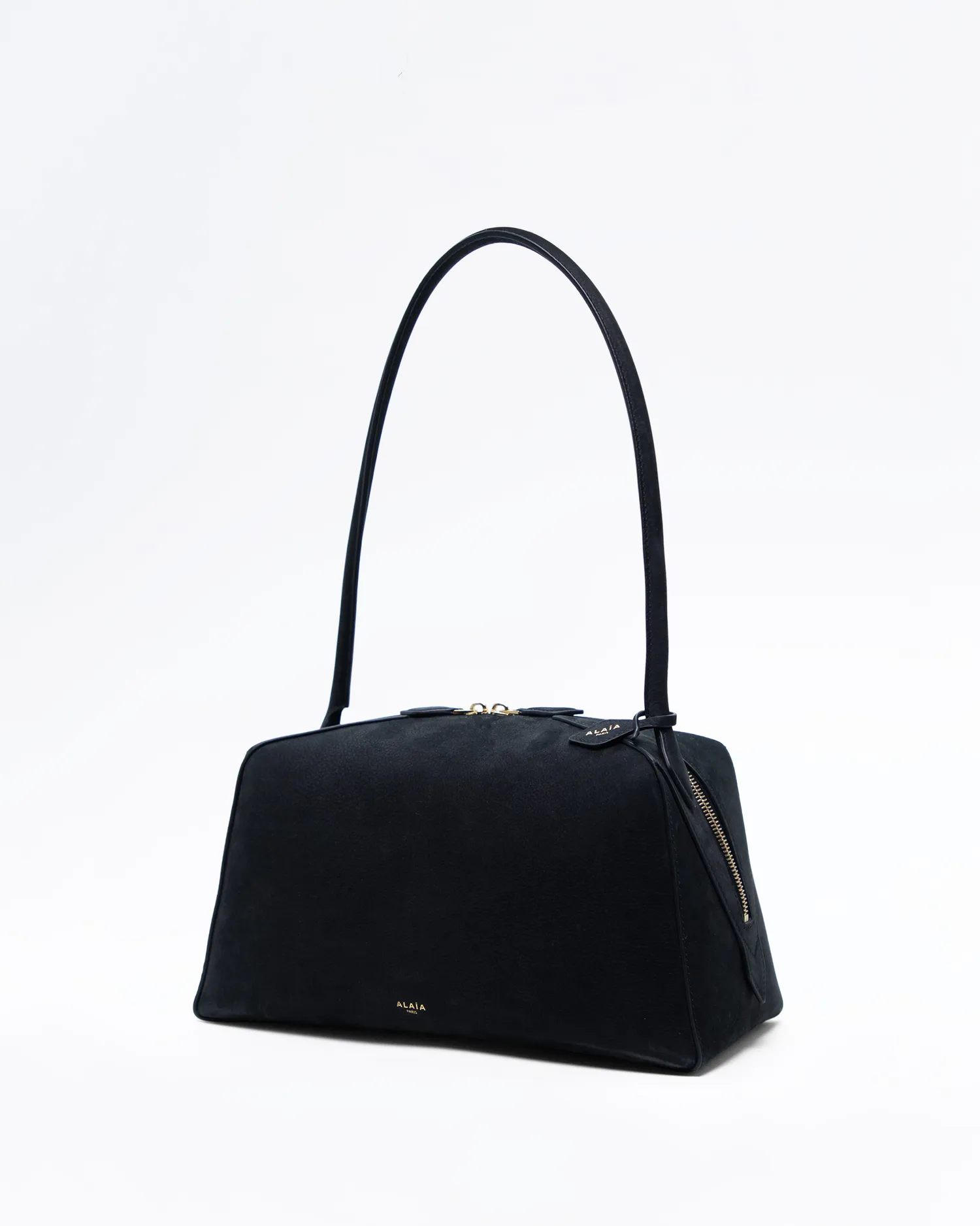 Nubuck Le Bouledogue Shoulder Bag