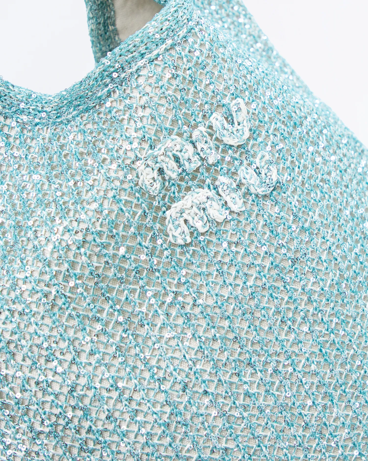 Sequin Mesh Ivy Tote