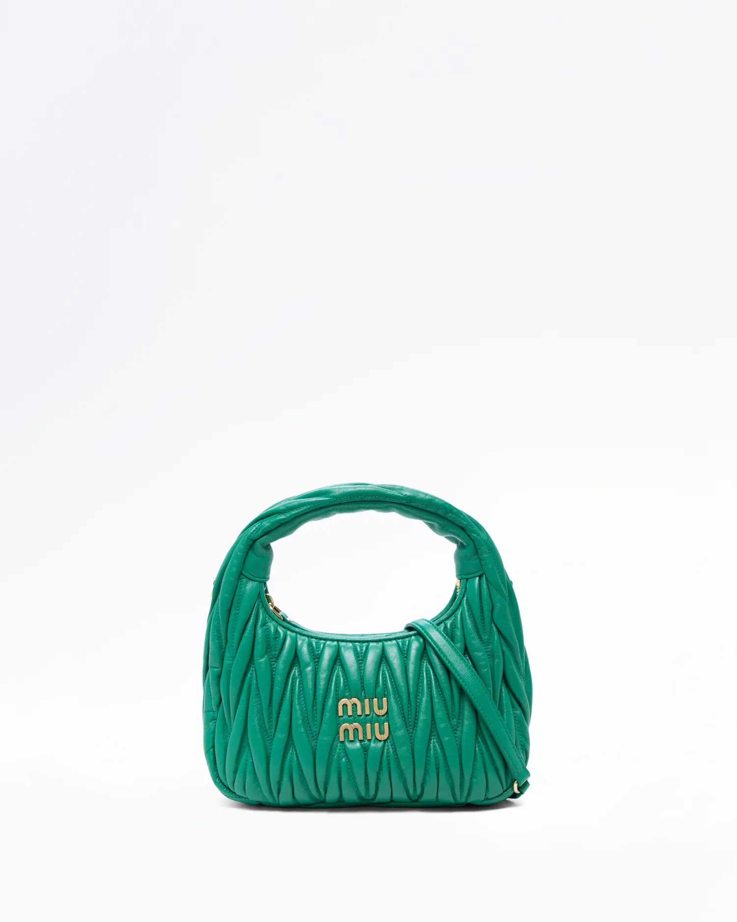 Matelasse Nappa Small Wander Hobo Bag