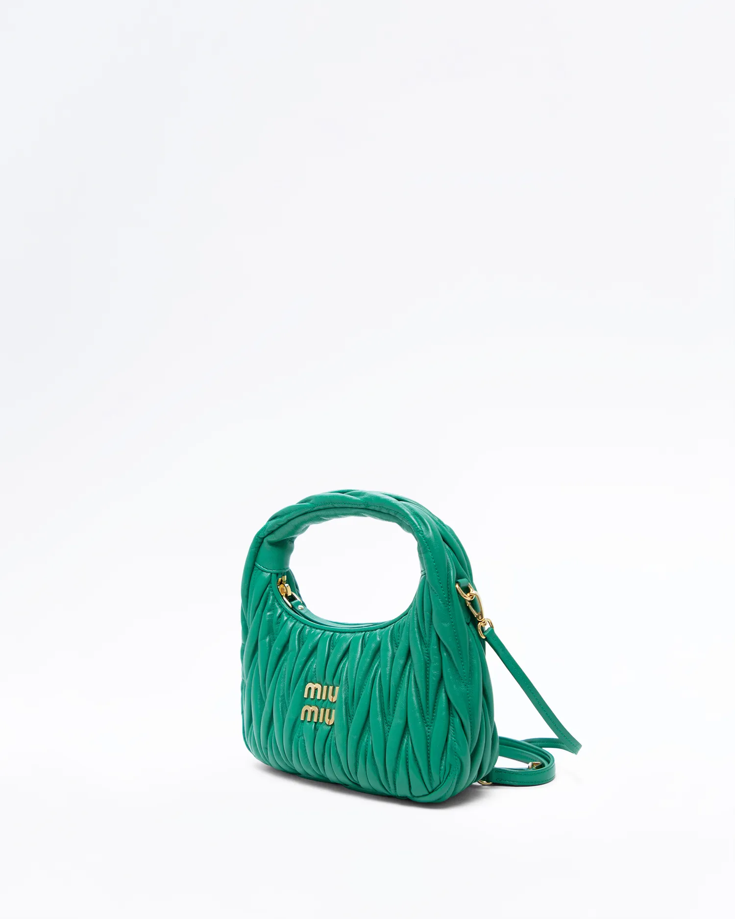 Matelasse Nappa Small Wander Hobo Bag