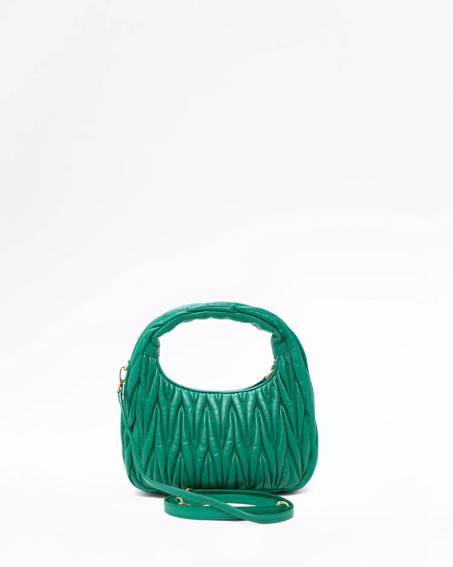 Matelasse Nappa Small Wander Hobo Bag