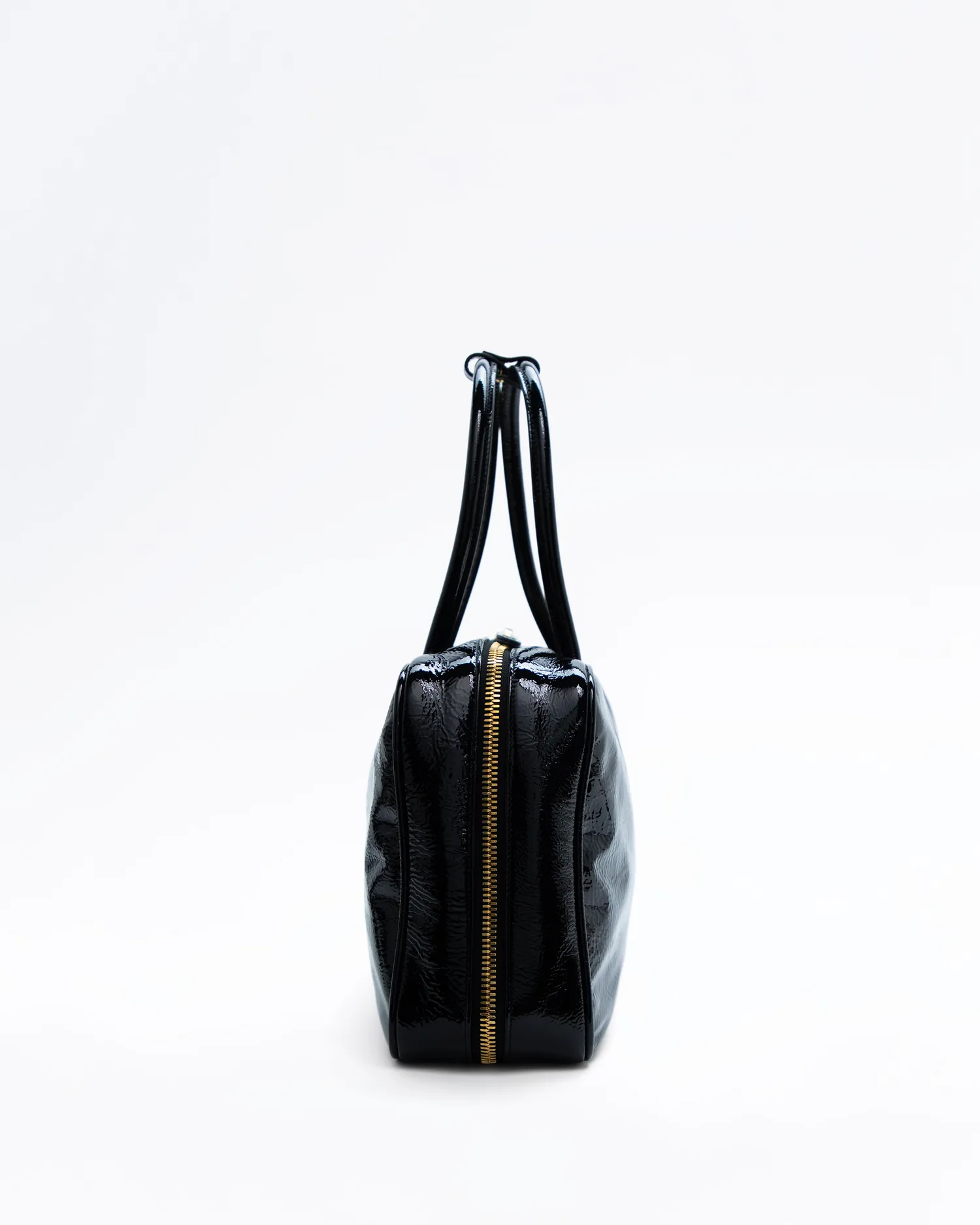 Beau Large Patent Leather Bag