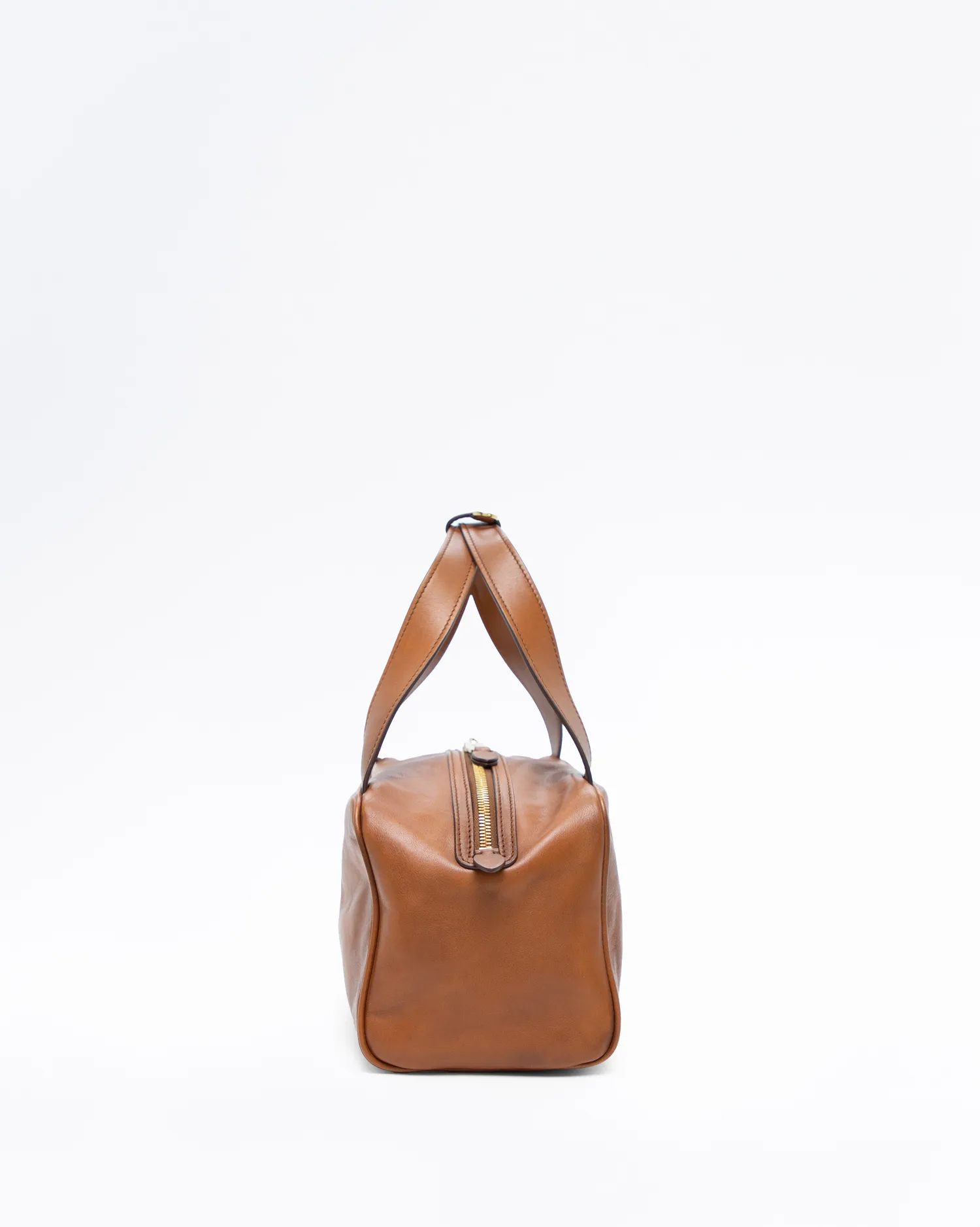 Leather Top Handle Bag