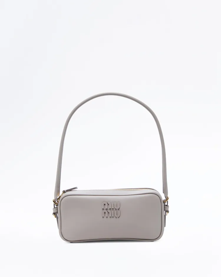 Leather Pouch with Strap