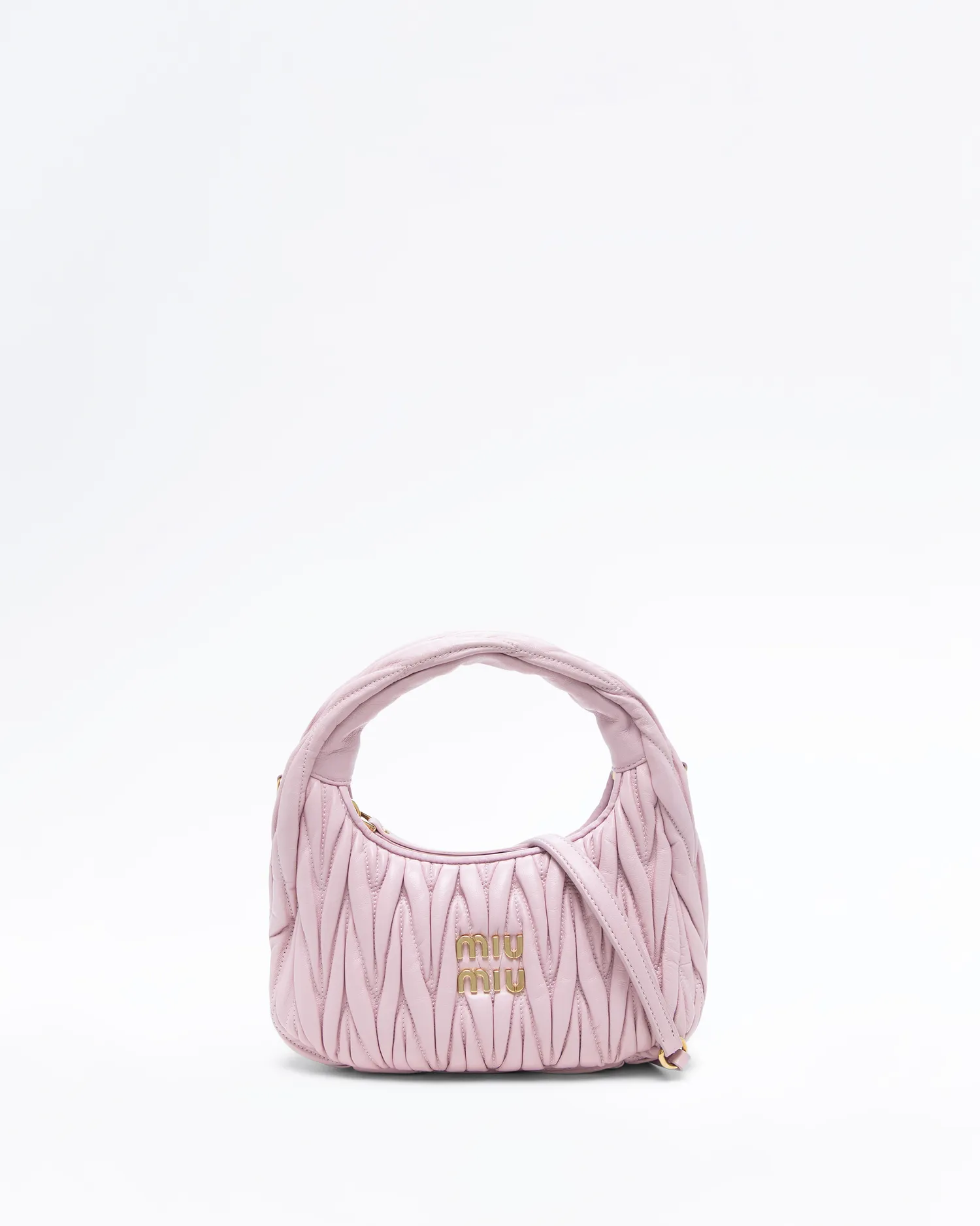Matelasse Nappa Small Wander Hobo Bag