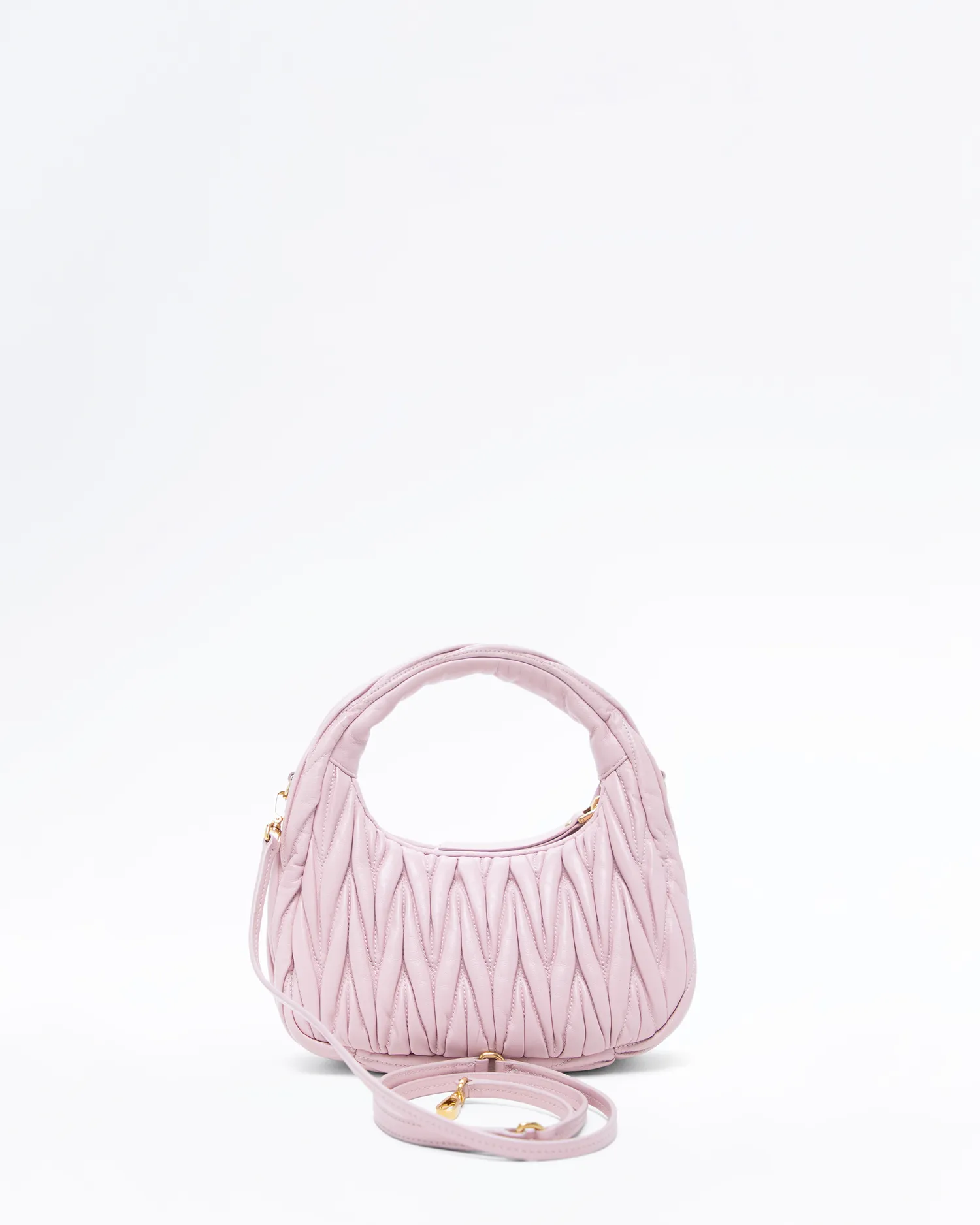 Matelasse Nappa Small Wander Hobo Bag